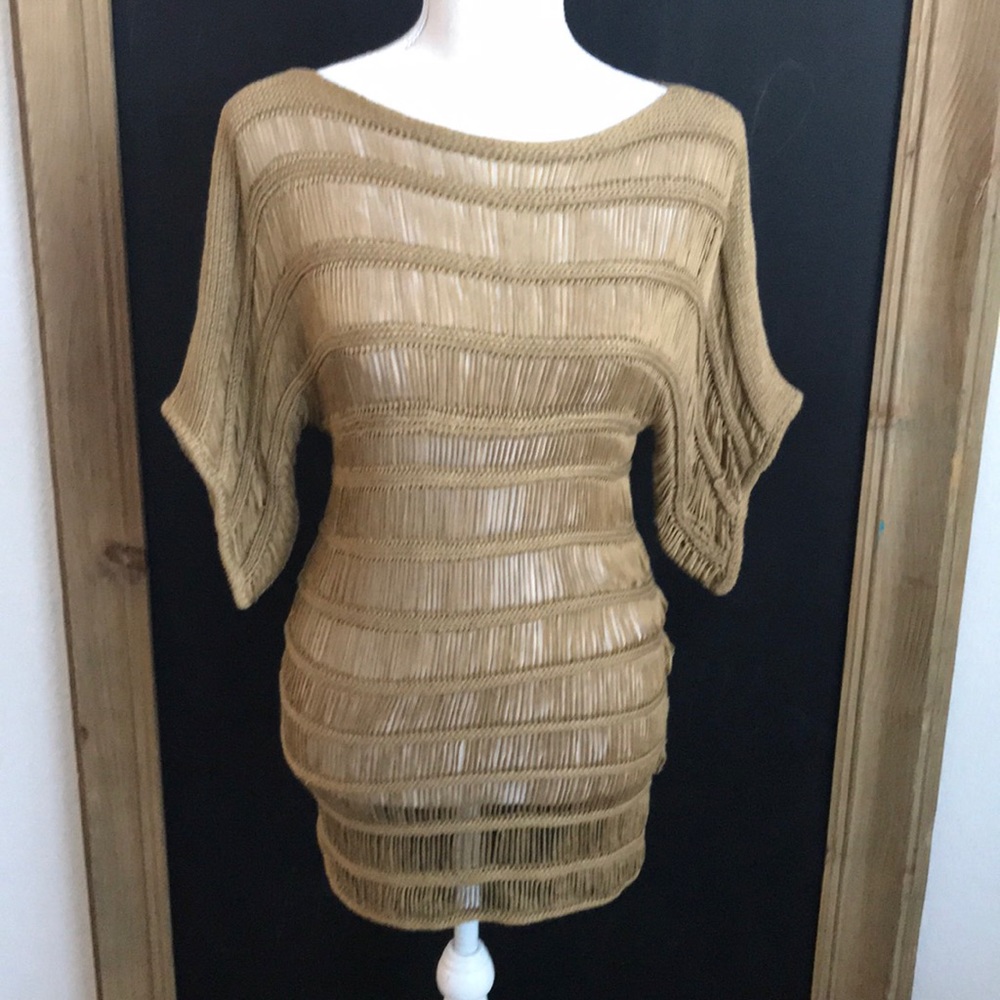 Staring at Stars Crochet Sweater Tunic